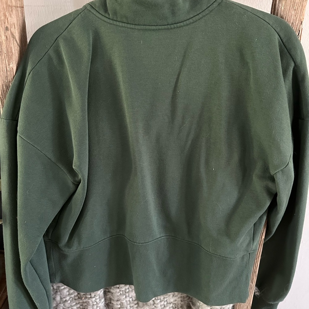 Universal Thread Green Quarter Zip Sweatshirt - image 4